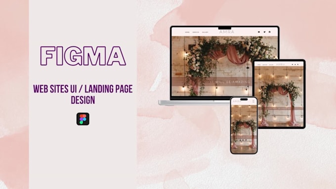 Design website ui and landing page using figma by Tharangathusha | Fiverr