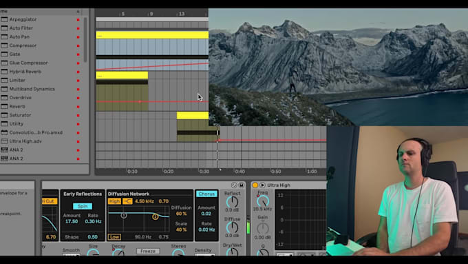 compose, produce music or sound design your video