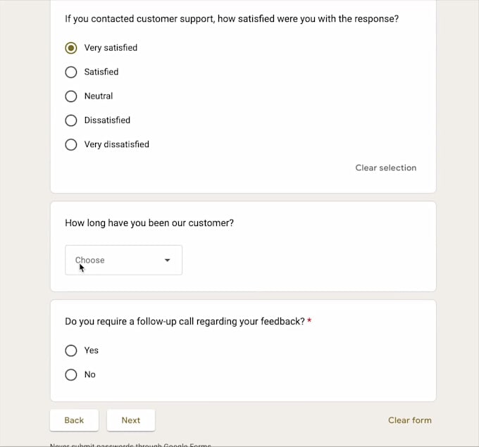create a smart google form with conditional logic and automation