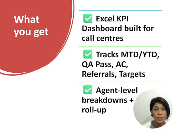 build a live KPI dashboard in excel for sales reports