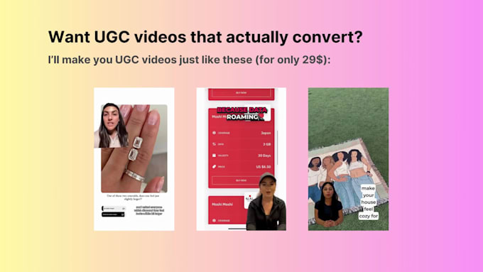Create ugc content for tiktok video ad by Devin_kopp | Fiverr