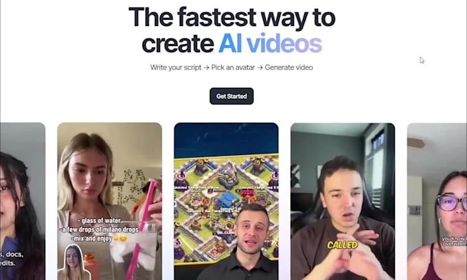 expertly crafted ai ugc videos with realistic creators with complete editing