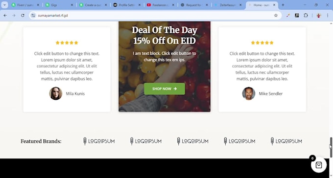 build wordpress website for your resturant businesses with high quality