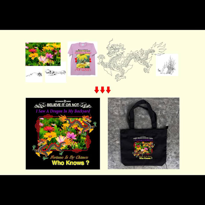design the layout for apparel and merch needs custom offer only