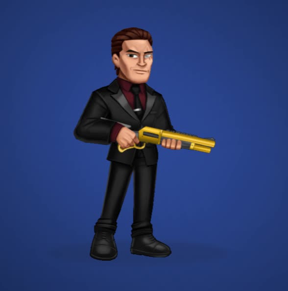 rig and animate 2d characters and props in spine 2d and moho