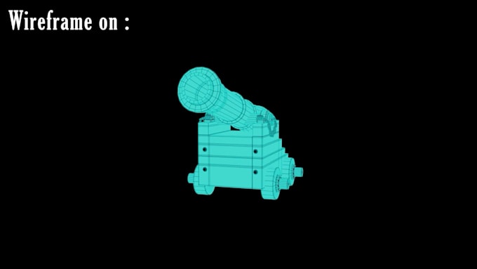 create high quality 3d hard surface models for games or 3d printing