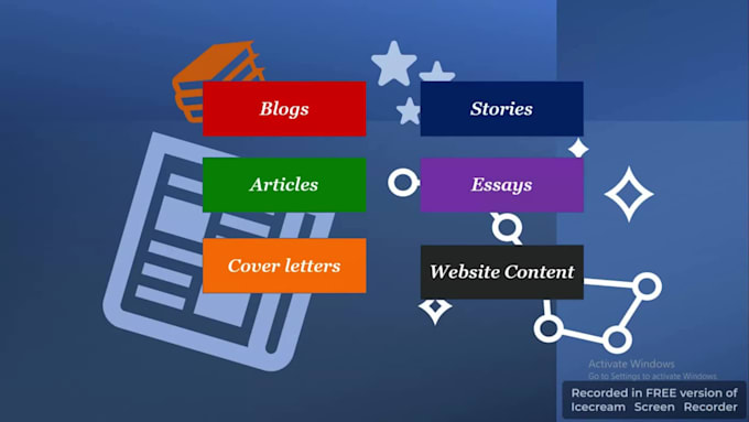 write professional articles and blogg posts