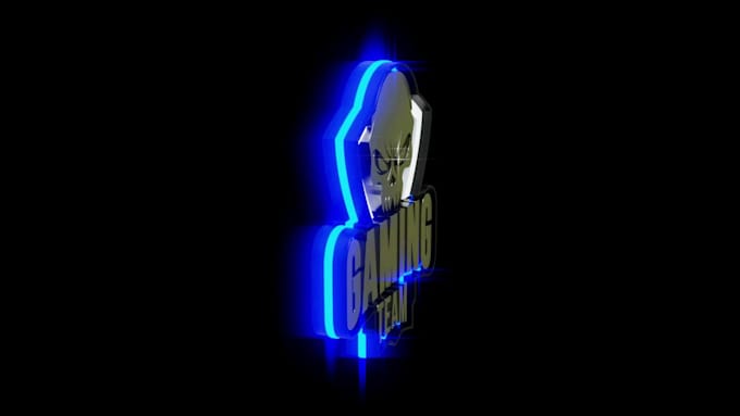convert a 2d logo to 3d and create or spin, loop, and animation