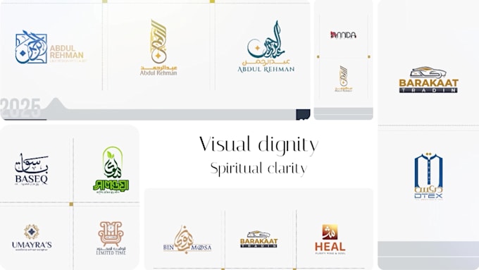 Design professional arabic modern calligraphy, typography logo and ...