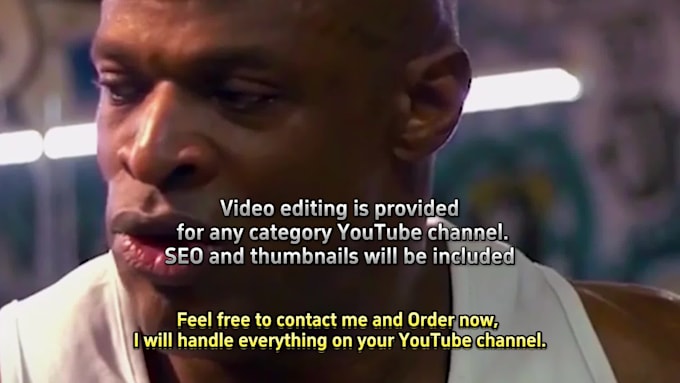 be your video editor, youtube manager, and SEO expert