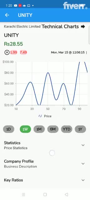develop stock trading applications using flutter