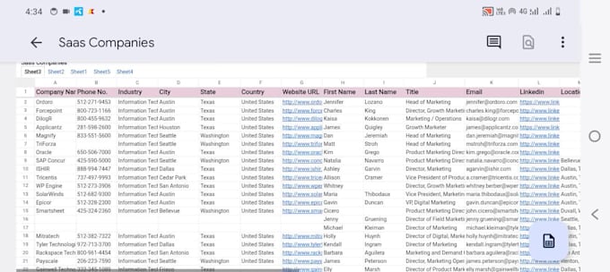 provide shopify leads, email list building, and web research