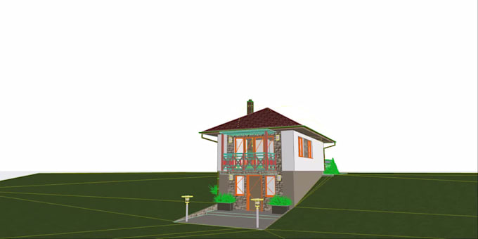 do 2d floorplans and 3d model in archicad and autocad