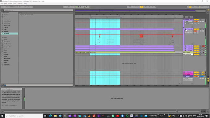 program strings parts for your project in midi
