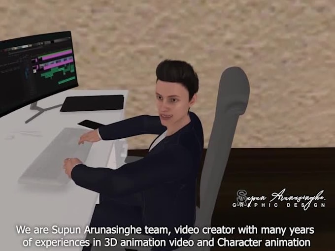 create realistic 3d character animation and rigging