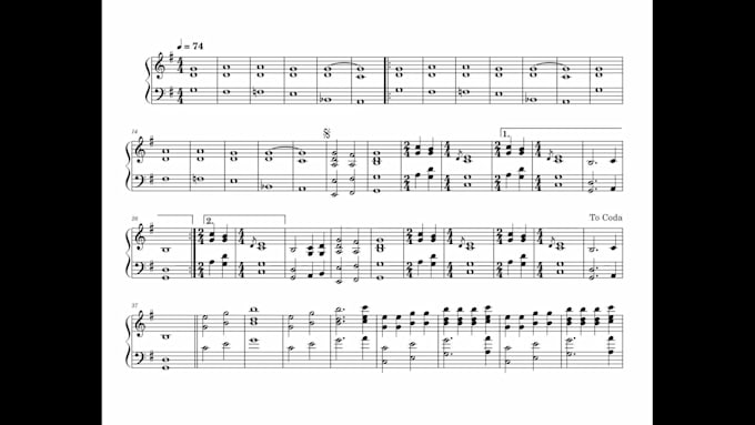 transpose your sheet music to a different key