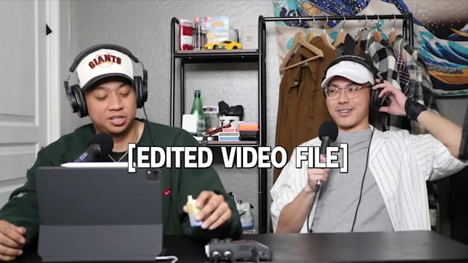 edit your podcast audio and video