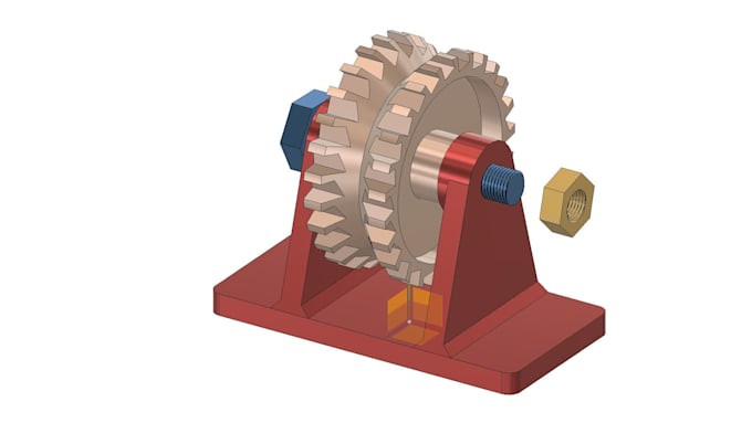 Be create 2d and 3d component in solidworks and autocad by ...