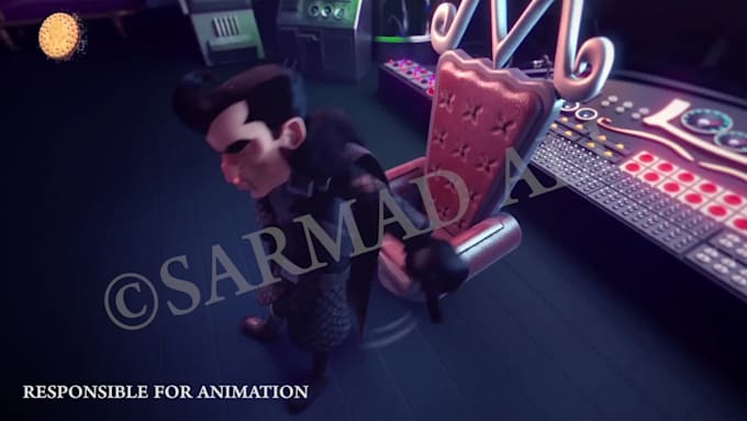 create 3d character animation for games, cinematics and cutscenes