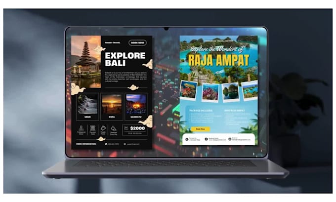 design a professional flyer for your brand