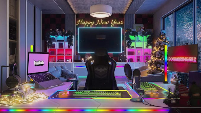 make an animated background for your stream