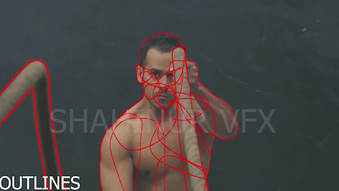 do vfx rotoscoping, chroma keying, green screen, object remove