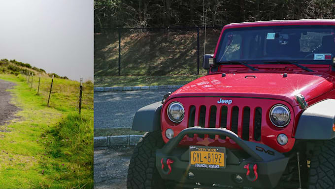 do photo editing, changing colour, retouching etc creatively