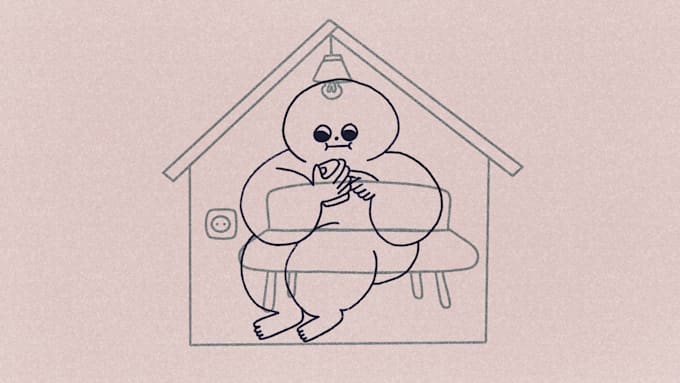 draw a custom animated GIF illustration for you