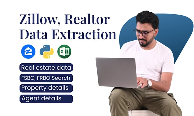 do zillow, realtor, redfin data scraping using API, python