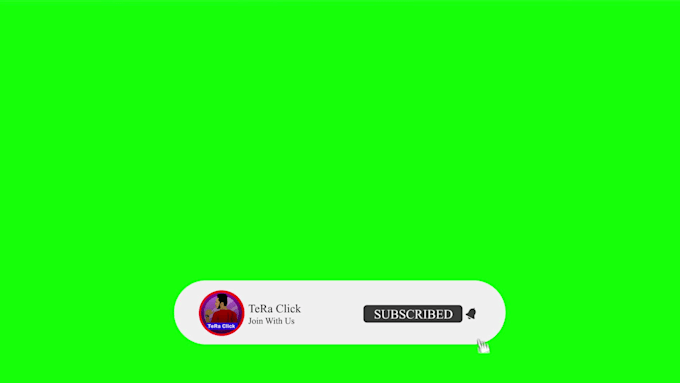 make brilliant youtube subscribe button animation