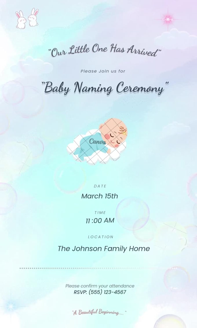 write custom greeting messages and card designs