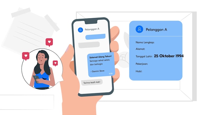 create a 2d animated video for profile company