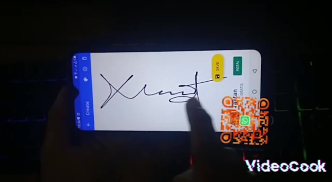 draw a real handwritten signature and bring you fortunate