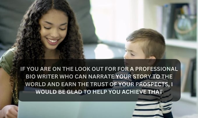 write the perfect biography or bio, about me page writing in 12 hours