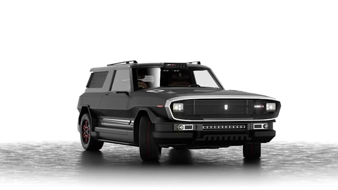 design custom 3d car and vehicle models in blender