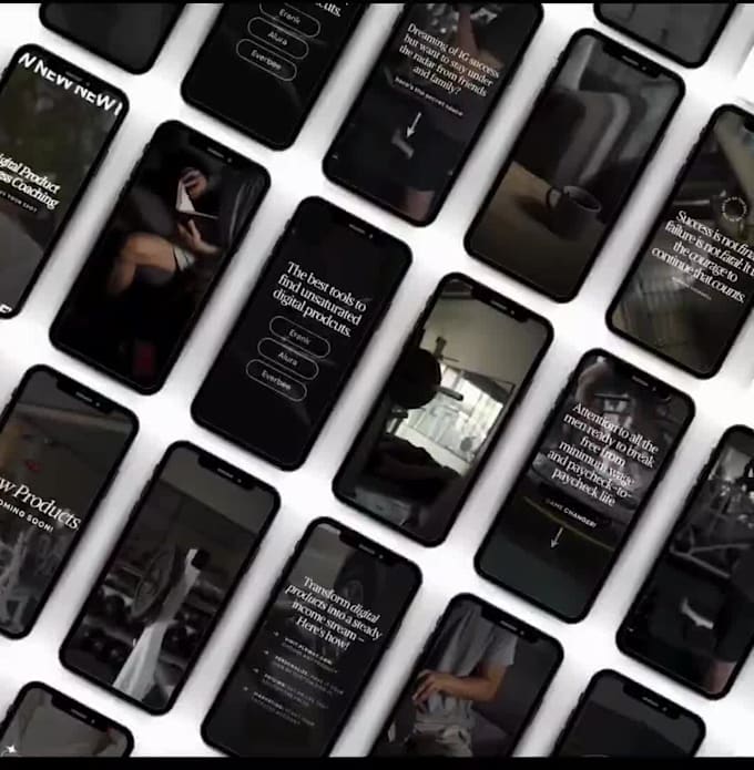 provide 229 faceless men digital marketing reels