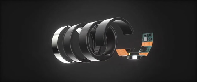 do 3d smart ring animation, cgi tech product video and 3d explainer video