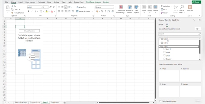 clean data, data validation, formulation, power query pivot