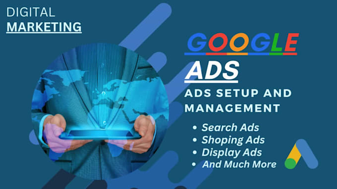 Set up your google ads campaign by Hasnainamir316 | Fiverr