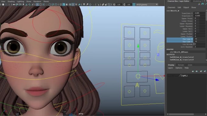 3d character rigging, rig3d character model in blender, maya, wonder ...