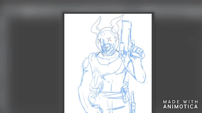 sketch a character for you