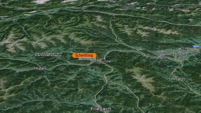 create google maps route animation for travel videos and documentaries