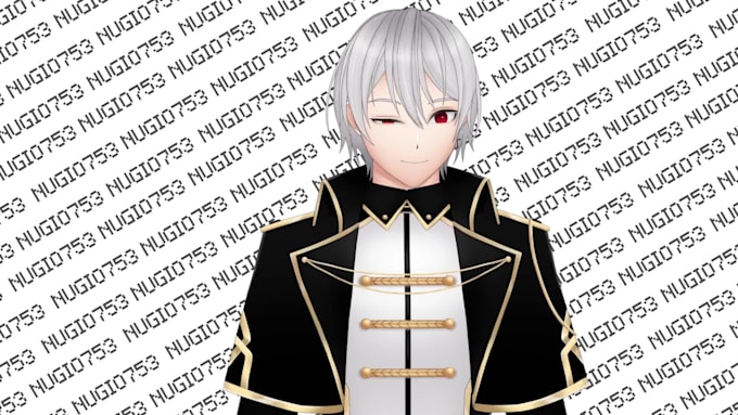 design character for live2d and vtuber