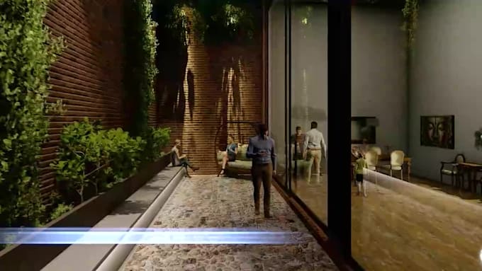 do rendering and landscape projects, outdoor designs