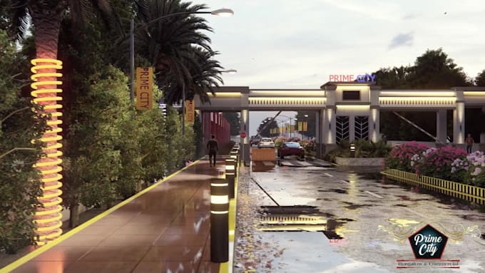 do 3d modeling, exterior rendering and 3d animation video