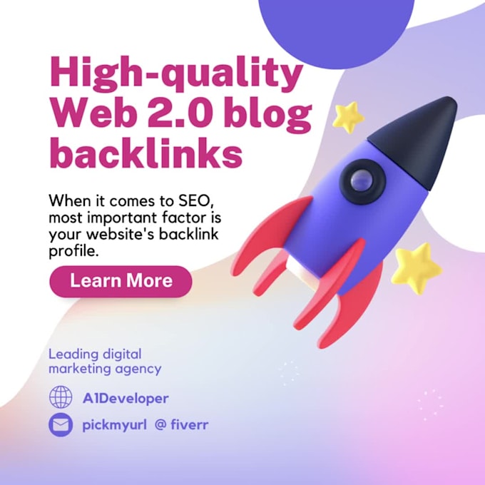 create web blogs 1000 backlinks ranking your website