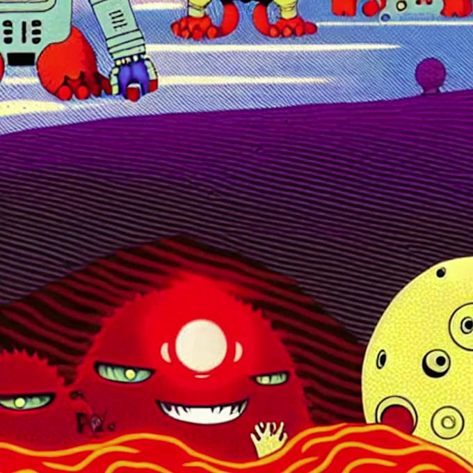do a stable diffusion animation of whatever you like