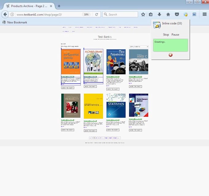 create imacro crawler for fetching data from websites