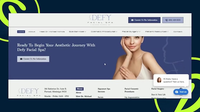 design and develop a custom webflow website or high converting landing page