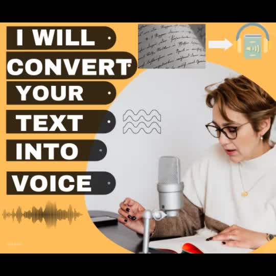 Convert Text To Speech In Real Human Voice In Audio File By Sgenuin Fiverr 